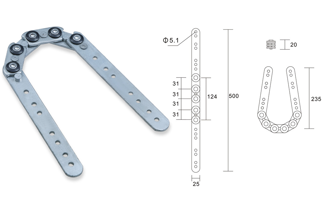 sofa bed hinge