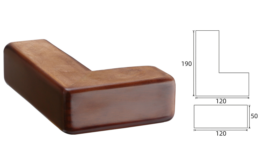 turned wood leg